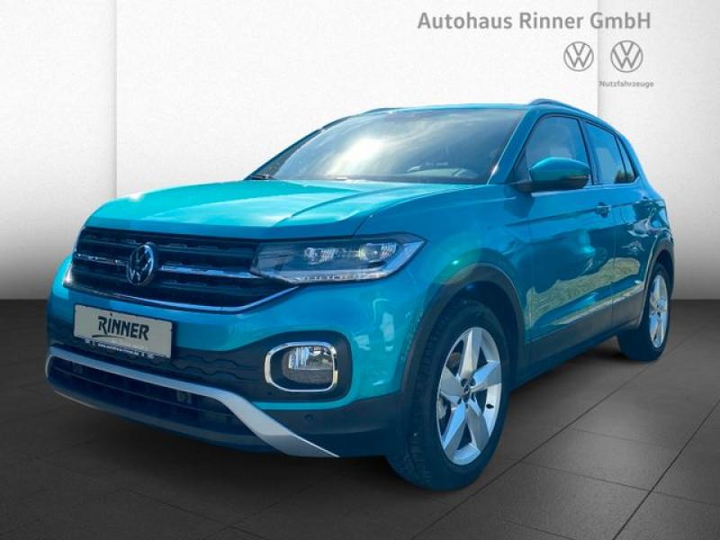 VW  T-Cross Style 1,0TSI 81kW DSG Navi App LED ACC, Makena-Türkis Metallic