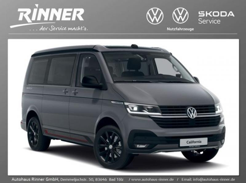 VW  T6.1 California Beach Edition 2,0TDI 150KW DSG, Indiumgrau Metallic