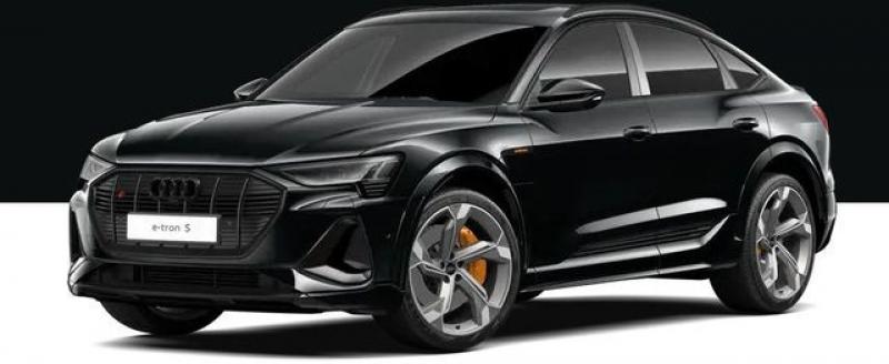 AUDI  e-tron S quattro, Mythosschwarz